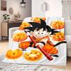 Son Goku Print Blanket Warm Comfortable Flannel Blanket Suitable for Bedrooms,Sofas, Beds,Chairs,Travel -QIAO140