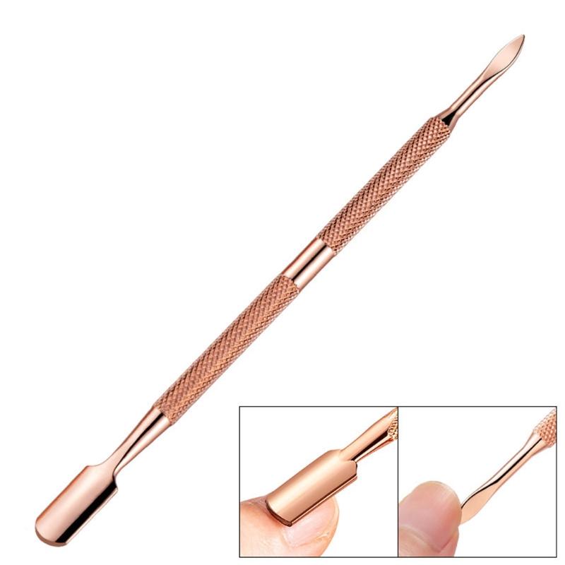 Toenails Cuticle & Nail Care Set Stainless Steel Cuticle Pusher Spoon Shaped 1