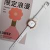 Student Belt Square Watch Women'S Summer Year Simple Temperament Girl Small Fresh Quartz Watch