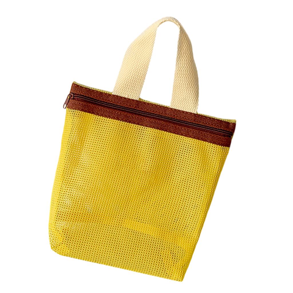 Beach Bag Mesh Shower Caddy Bag Tote Bag for Women Pool Bag Travel Cosmetic Bag Foldable Portable Toiletry Bag Gifts