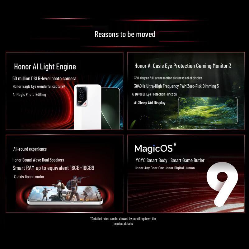 Honor GT AI Gaming Smartphone (CN version)