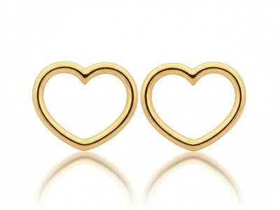 Elegant 585 Gold Earrings from a Jeweler