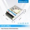 LM100-20B12V/24V Ultra-Thin 100W AC/DC Chassis Power Supply (Input 110/220VAC)