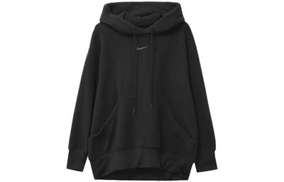 Sweatshirts Women's Black Hooded Moderate Regular DQ6841-010