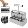 Soil Blocker with Comfortable Handle Manual 8 Cell Soil Block Maker for Outdoor Plants Gardening