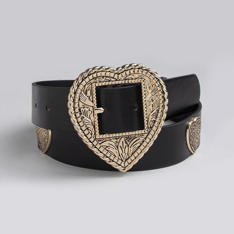 New Lady's Caring Accessories: Caring Buckle Women's Belt, Versatile and Personalized Women's Belt