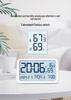 Large LCD Alarm Clock with Night Light - Creative Living Room Multifunctional 8316