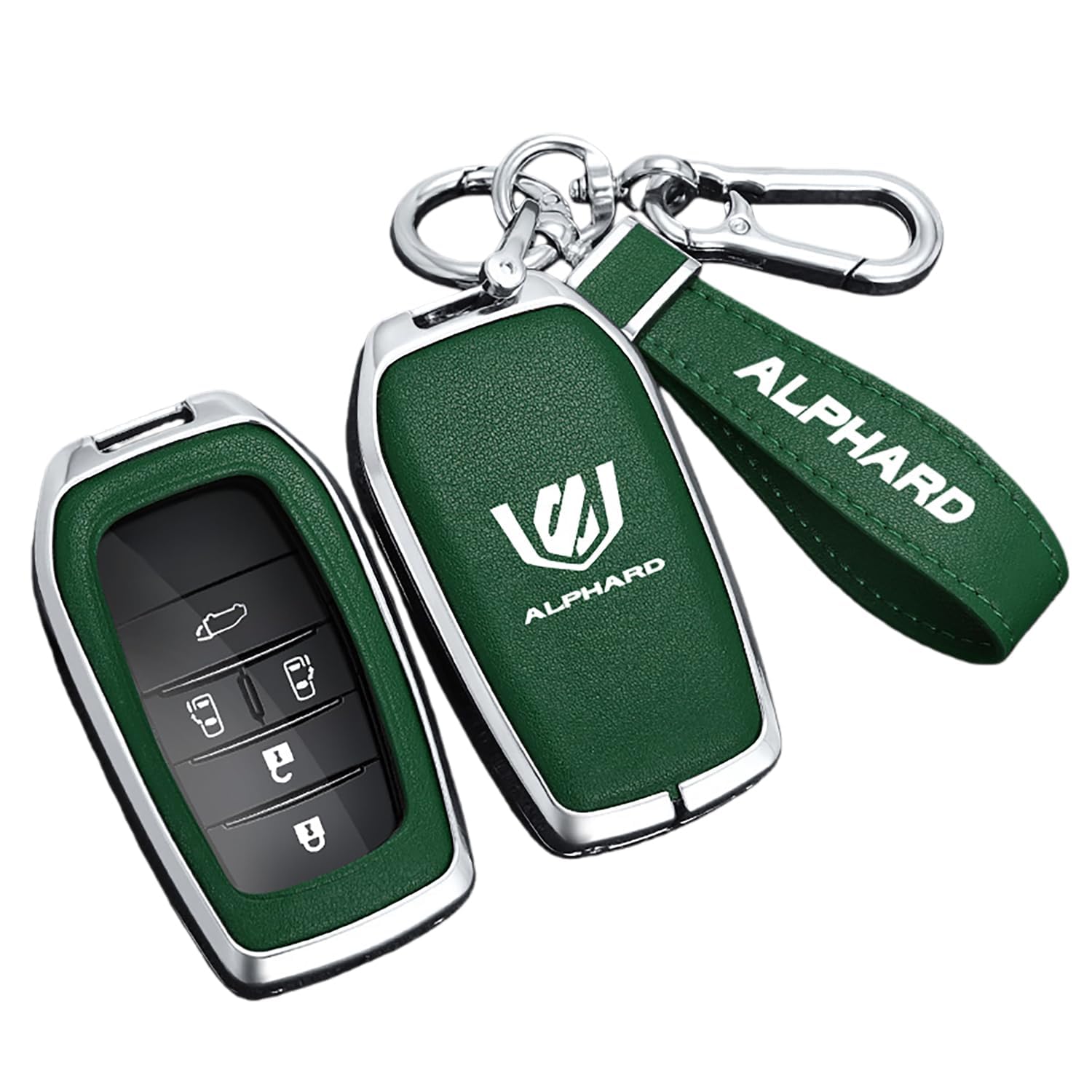 Alphard 40 Series Key Case Alphard 30 Series Late Vellfire One Size зелёный