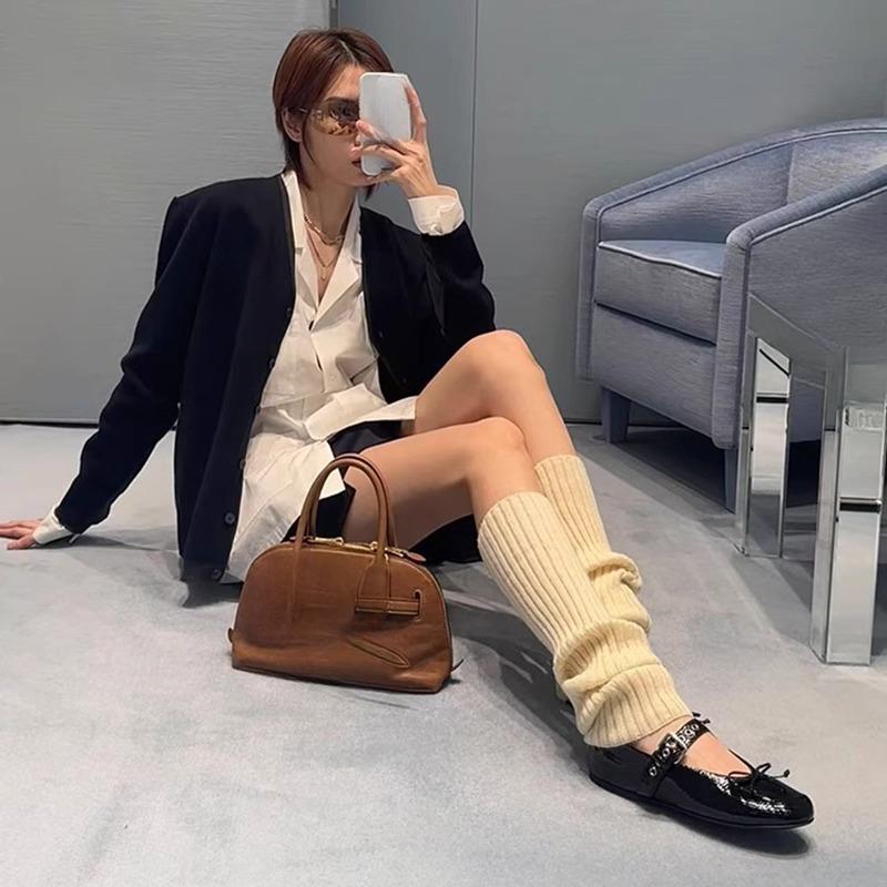 New Retro Round-toed Flat One-strap Versatile Women's Single Shoes for Commuting