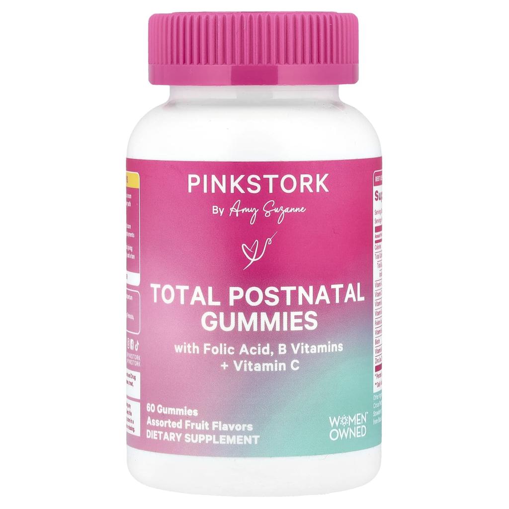 Total Postnatal Gummy Jelly, Assorted Fruits, Gummy Jelly 60 Pieces