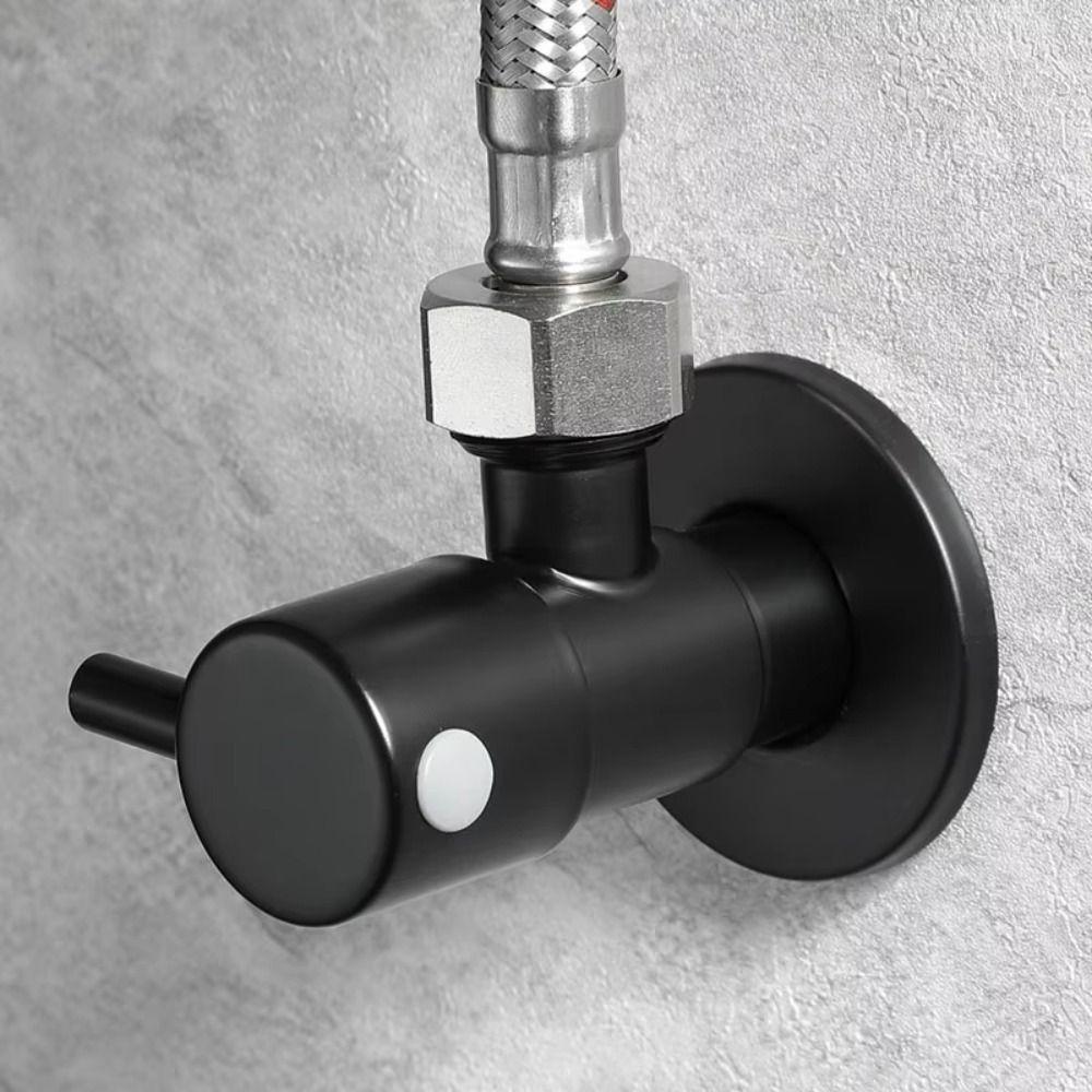 Faucet Angle Valve Stainless Steel Triangle Valve Switch Valve Inlet Water Stop Valve  Sink