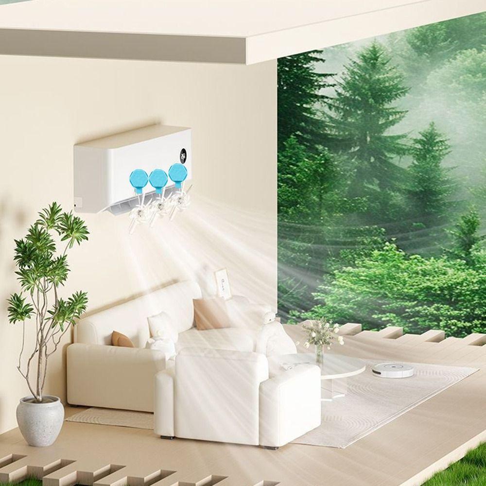3Pcs Adjustable Suction Cup Air Conditioning Ventilator Air Conditioner Vent Cover  Library