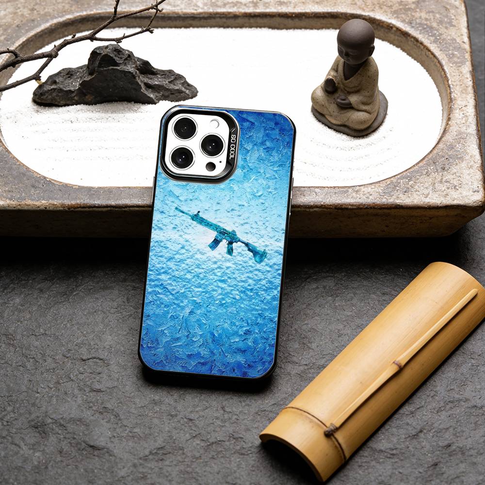 Game Counter Strike CS GO Phone Case For IPhone 16 17 15 14 12 13 Pro Max Black Color Shockproof Cover