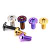 1pcs Truss Torx Head Screw Titanium Ti Bolt M4 M5 M6 M8 Length:10-60mm For Motorcycle,Bicycle Part Modification Fasteners