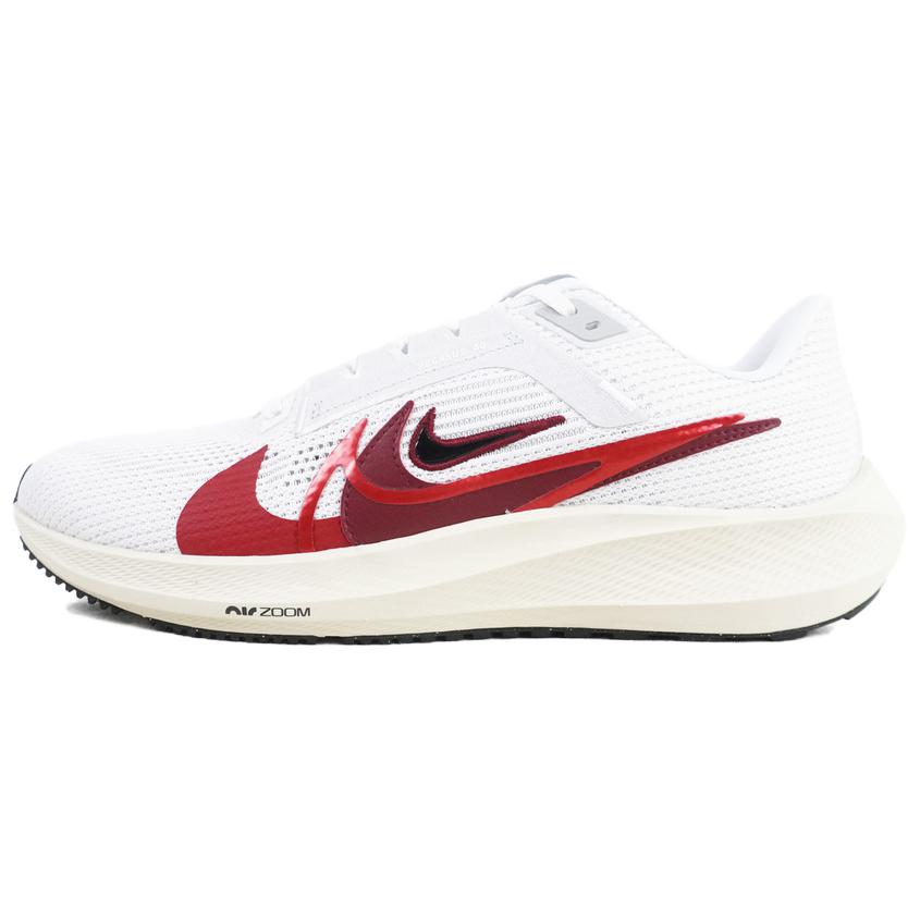 Nike Air Zoom Pegasus 40 Men Training Running Shoes White Red FB7179-101
