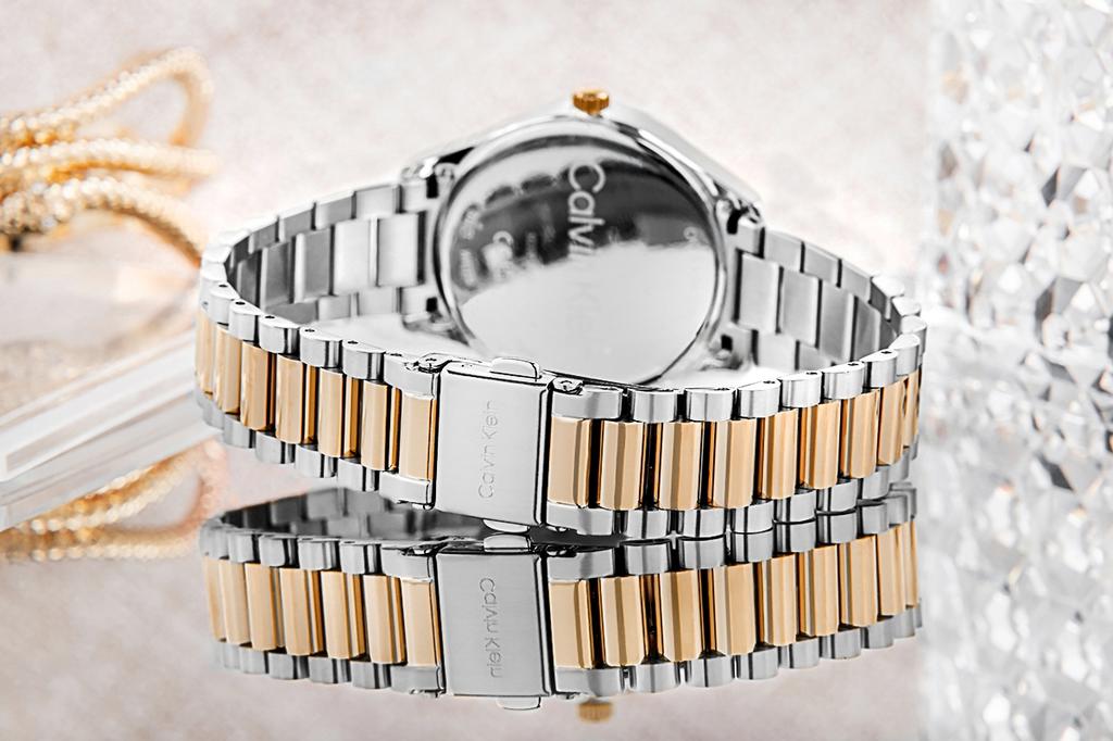CALVIN KLEIN Women's Iconic Brancelet Watch 25200044 + BOX