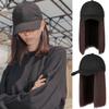Short Straight Hair Wig with Cap Women S Baseball Cap Wigs High Temperature Silk Wig Natural Looking Wig Cap with