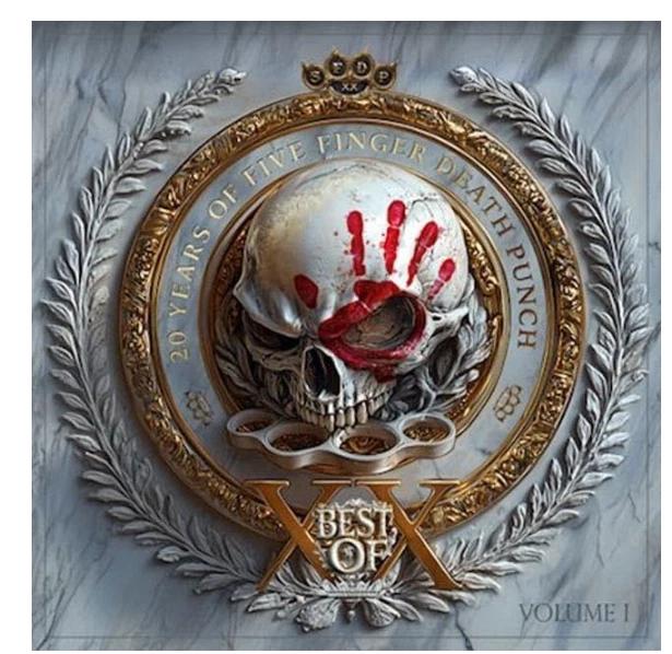 Five Finger Death Punch Best Of Volume 1 CD Japan OBI STRIP STCD-0019 UPC:4571524910213