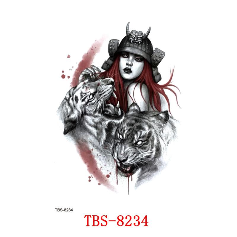Waterproof Tattoo Sticker, Totem Character Tattoo Sticker Tattoo