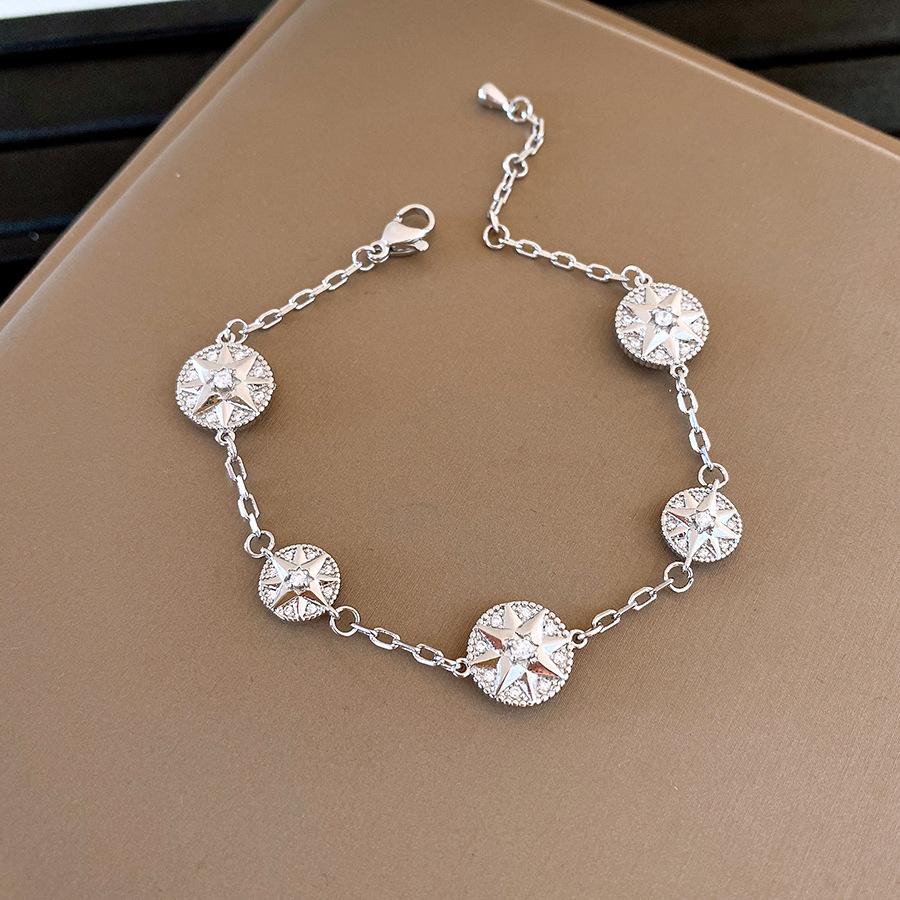 French simple zircon round mango bracelet bracelet design sense niche jewelry