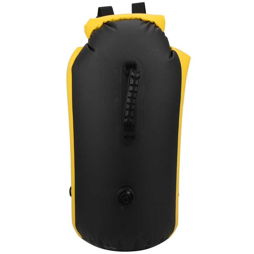 60L Outdoor Wasserdicht Leicht Schwimmen Driften Aufblasbarer Rucksack Versiegelnder Trockensack