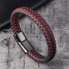 Trendiges Personalisierbares Lederarmband für Männer, Vielseitiger Studentisches Lederarmband Schmuck