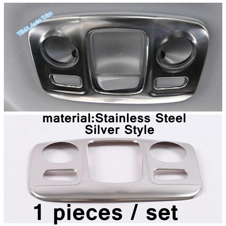 Silver Interior Fit For Peugeot 3008 5008 GT 2017 - Glove & Gear Shift Box Sequ / AC Vent / Door Handle Bowl Cover Trim