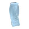 Home Decor Flower Vase Wave Pattern Irregular Vases Pots Hydroponic Bottle  Office Decoration