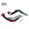Windproof Motorcycle Hand Guard 1 Pair with Windshield CNC Aluminum Universal 22MM Handlebar Protector Motorbike Dirt Bike Scooter Modification