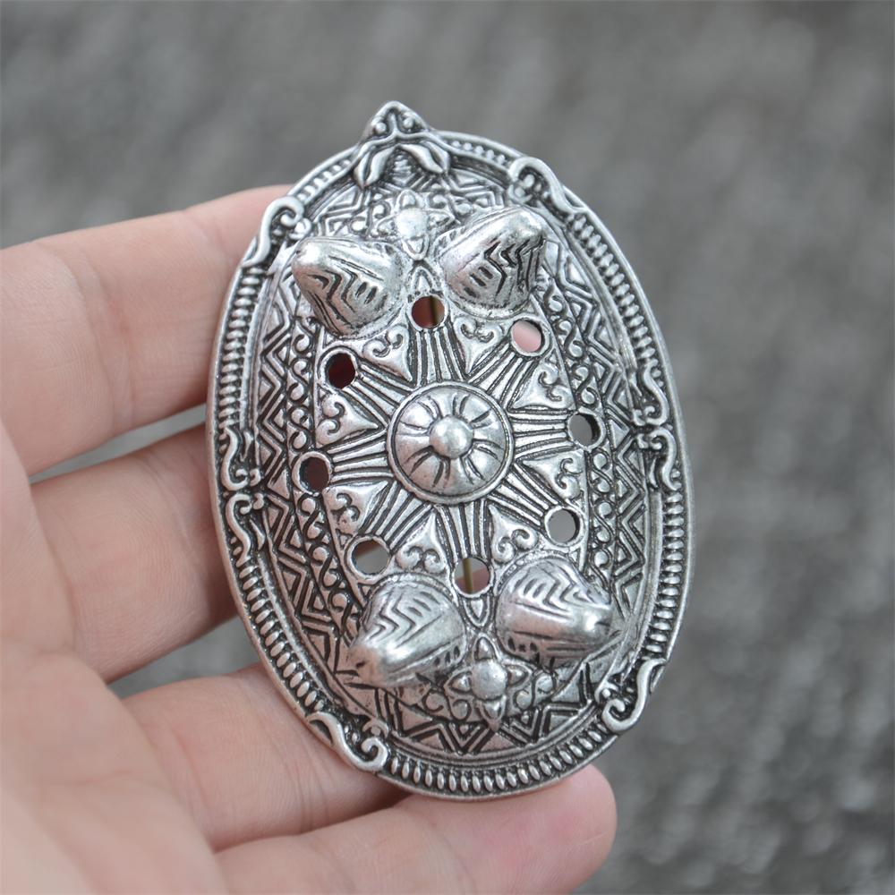 Vikingovská brož Norský amulet Švédsko Skandinávské doplňky Pro muže ženy Podivné věci Nostalgické šperky