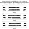 12PCS A/C and Heater Climate Control Button Repair Kit Fit for BMW 5/6/7/X5/X6 Series F07 F10/F06 F12 F13/F01 F02 520 528 530 535 550 640 650 750
