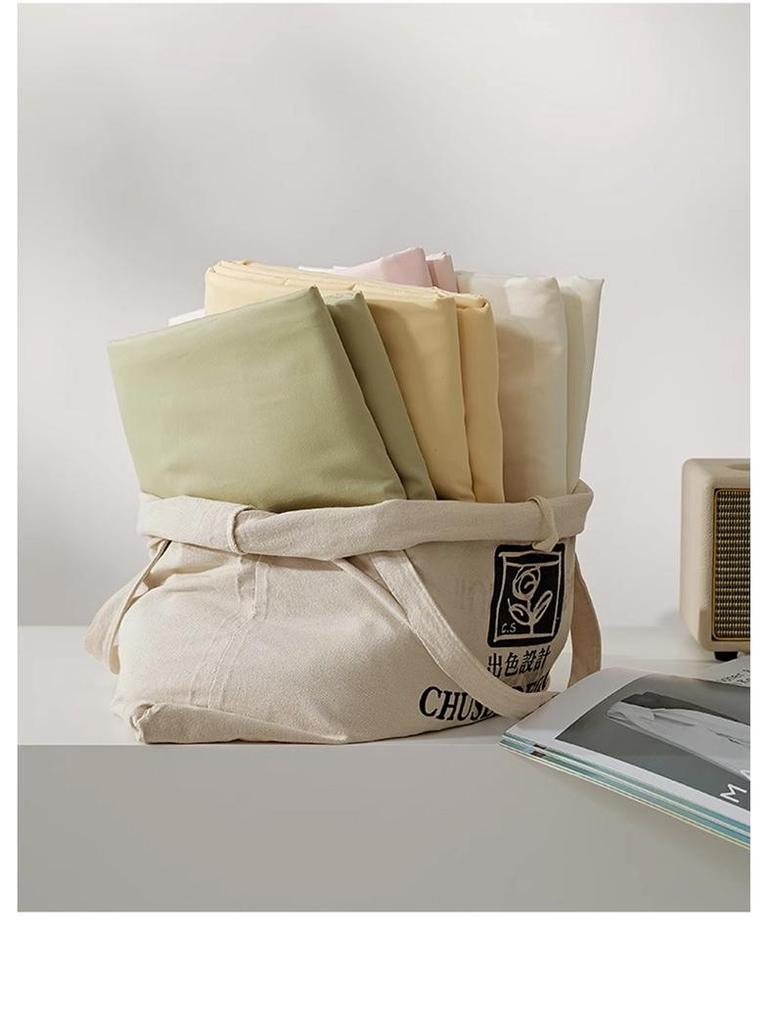 Xinjiang Long-Staple Pure Cotton Brushed Quilt Cover - Warm, Solid Color, Simple Design for Winter (Single/Double)