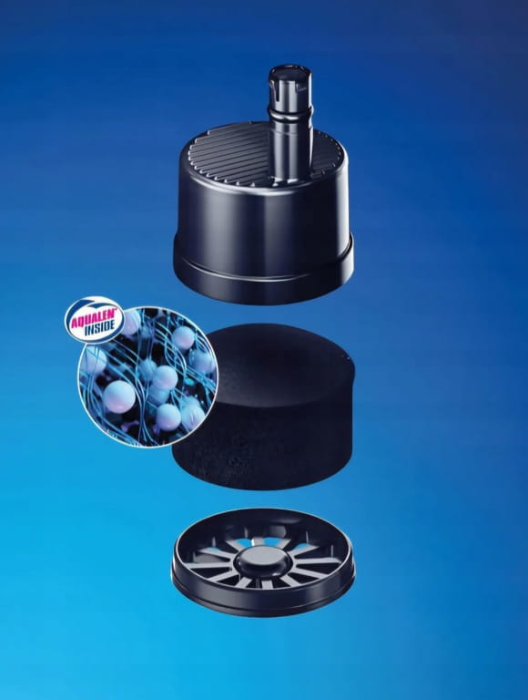 AQUAPHOR 1 filter bottle, water filter cartridge, 08 L, blue