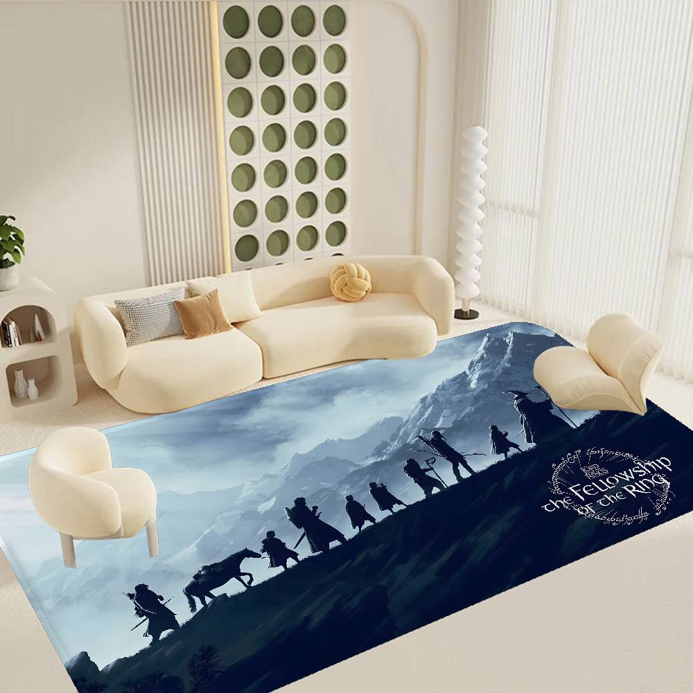 The L Lord Of The R Rings Movie Door Mat Kids Room Bedroom Decoration Balcony Anti Slip Doormat Living Room Doormat Area Rug