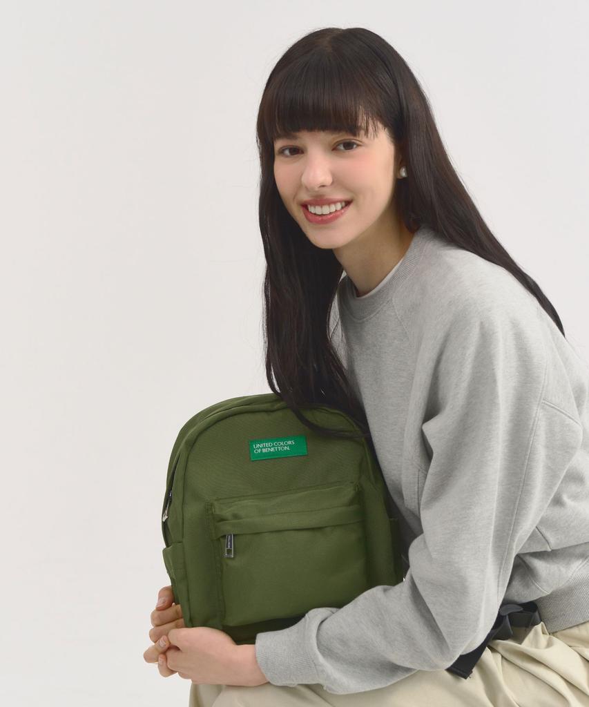 Benetton Vivid Mini Backpack - [Khaki]
