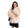 Winter Popular Hooded Daughter Wind Tuscan Fur Coat Women's Fur Coat Imitation Fox Fur Coat