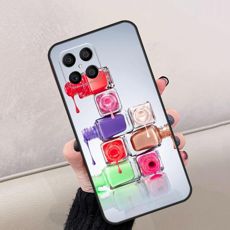 Beautiful Nail Polish Enamel Color For Honor Magic 8 Pro 6 7 Lite Case For Honor Win RT 400 200 50 70 90 X8c X8b X9a X9b X9c X9d