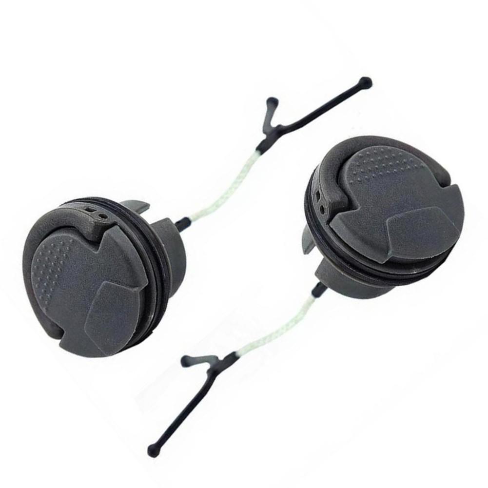 2 Piece Fuel and Oil Cap Set for 130 135 435 440 445 450 455 460 Chainsaw