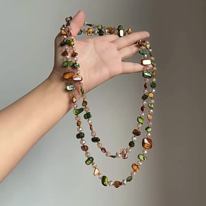 

Модное ожерелье для женских украшений разноцветный