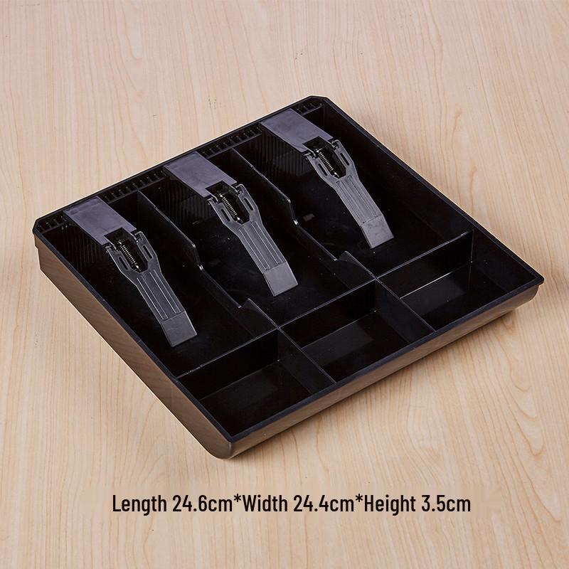 Five-Compartment Cash Register Storage Tray for Supermarkets and Convenience Stores