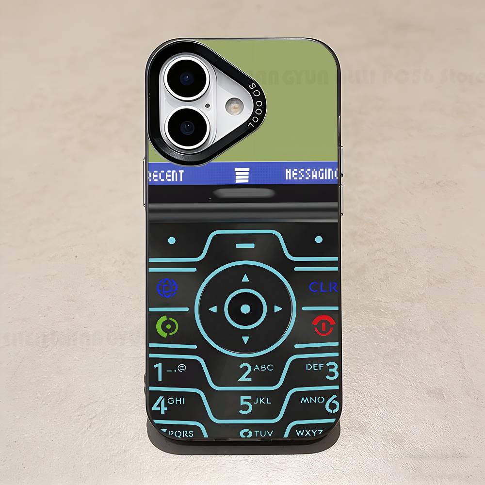Old Phone Screen Case For IPhone 11 12 13 14 15 16 17 Pro Max XS X XR Cover