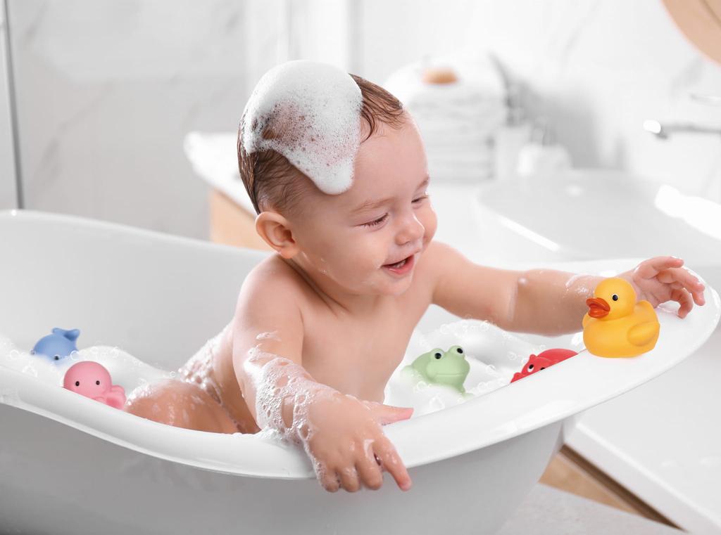 Bath Toys 5 Pcs Pastel