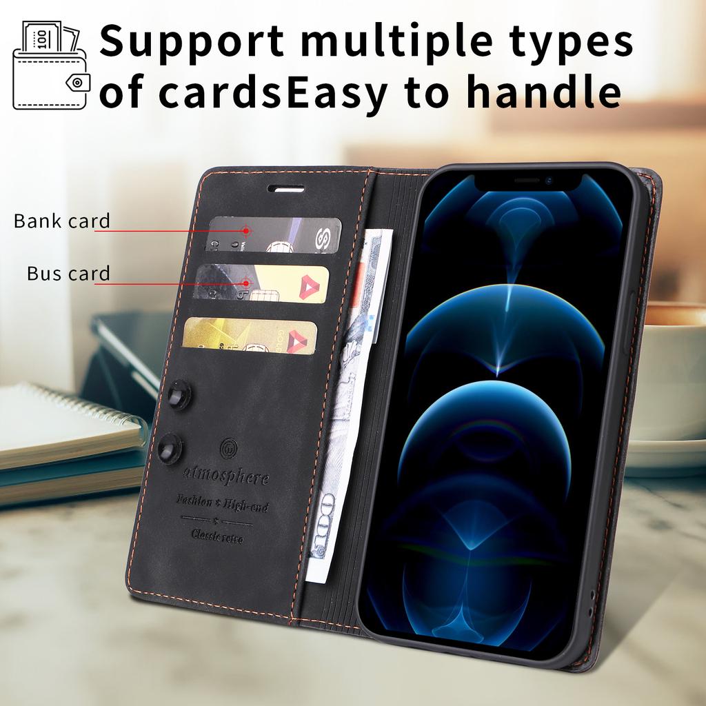 Ultrathin Leather Business Wallet Case For Samsung Galaxy M23 M13 M32 M22 M12 M31 4G 5G Holder Slots Flip Stand Phone Bag Cover