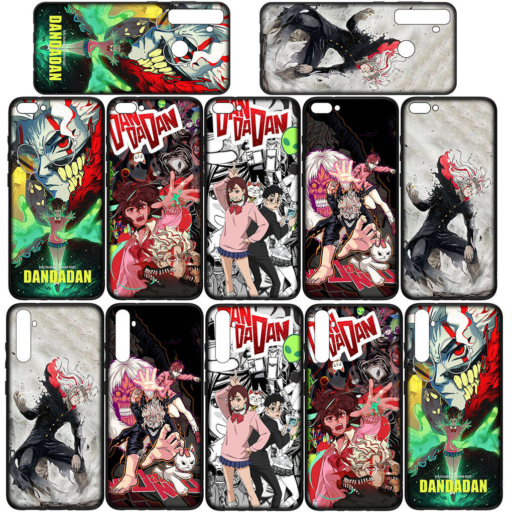 Phone Case for Samsung Galaxy S25 S23 S22 S24 Ultra FE A05 A06 A15 A16 A36 A37 A35 A54 A55 A56 A57 A25 A26 A53 DAN DA DAN Ayase Momo Okarun Dandadan