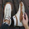 Men's Loafers Mid Top British Soft Sole Retro Nude Boots Versatile Simple Resistant Breathable Fashionable Suitable Motorcycles