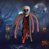 Halloweenská závěsná dekorace ducha Strašidelný létající duch lebky pro rekvizitu strašidelného domu Vnitřní Venkovní Veranda Dvůr Dekorace na strom
