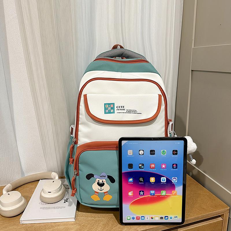 Junior School Student Schoolbag Girl Backpack Large Capacity Lightweight Backpack