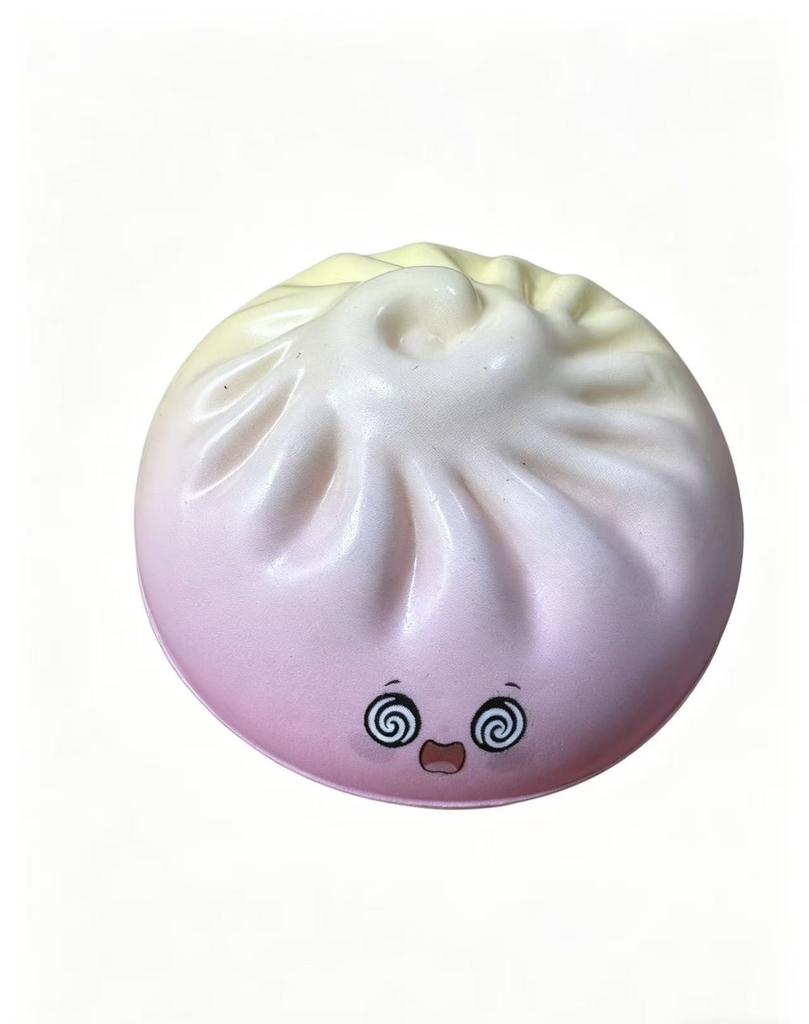Nieuwe Knödel Druk Knödel Squishies Schattig Kleurrijk Broodje Speelgoed Langzaam Rijzend Stressverlichting Fidget Speelgoed voor Volwassenen Angstverlichtend Cadeau