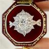 CopperRing AAA Zircon High Quality For Women Rings Wedding Fine Jewelry Accessories Party Gift