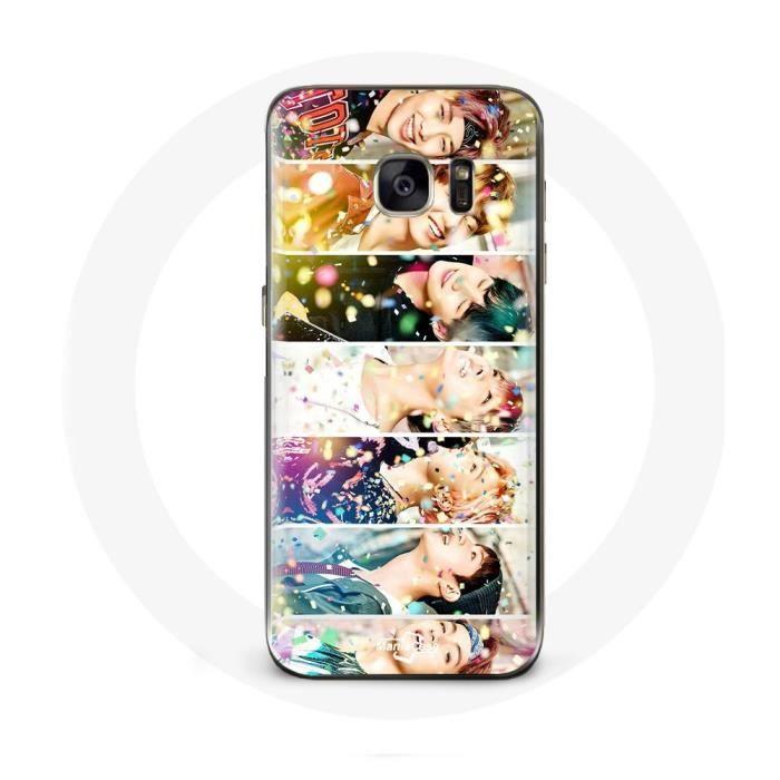 Coque pour Samsung Galaxy S6 BTS You Never Walk Alone Affiche Chanson Not Today